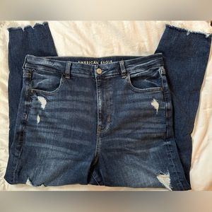 American Eagle Curvy Super Hi-Rise Jegging Crop